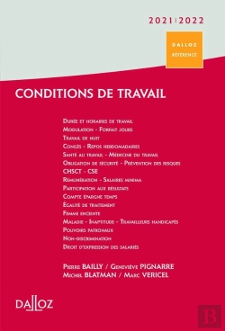Bertrand.pt - Conditions De Travail (Édition 2021/2022)