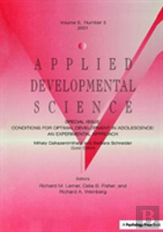 Conditions For Optimal Development In Adolescence