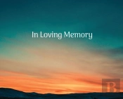 Condolence Book For Funeral Landscape (Hardcover)