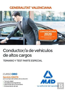 Bertrand.pt - Conductor/A De Vehículos De Altos Cargos De La Administración De La Generalitat Valenciana. Parte Es