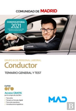 Bertrand.pt - Conductor (Grupo Iii De Personal Laboral) De La Comunidad De Madrid. Temario General Y Test