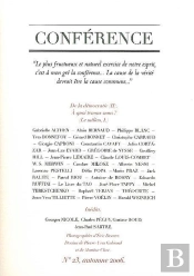 Conference N°23 : Le Milieu I