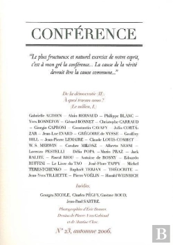 Bertrand.pt - Conference N°23 : Le Milieu I