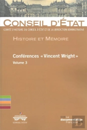 Conférences 'Vincent Wright' Tome 3