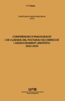 Conferencies D’Inauguracio I De Cloenda Del Postgrau