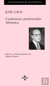 Confesiones Profesionales. Aforística