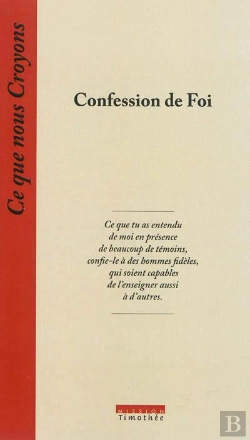 Bertrand.pt - Confession De Foi