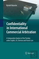 Confidentiality In International Commercial Arbitration