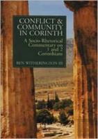 Conflict And Community In Corinth