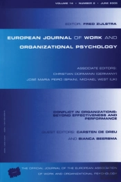 Conflict In Organizations: Beyond Effectiveness And Performance