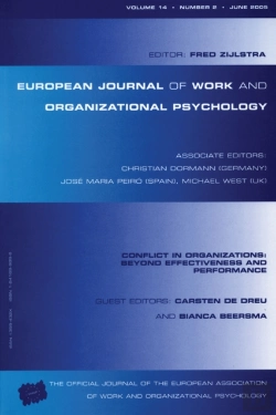 Bertrand.pt - Conflict In Organizations: Beyond Effectiveness And Performance