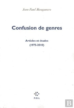 Bertrand.pt - Confusion De Genres ; Articles Et Études (1975-2010)