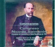 Congreso Nicolás Salmerón Y Alonso. A Propósito Del Centenario De La Unión Republicana De 1903.
