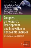 Congress On Research, Development And Innovation In Renewable Energies