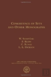 Congruence Of Sets And Other Monographs