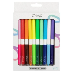 Bertrand.pt - Conjunto de 12 Lápis de Cera - Coloured Wax Crayons to Make Your Wildest Dreams a Reality