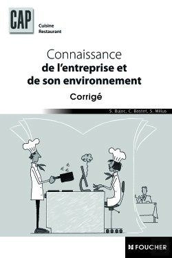Bertrand.pt - Connaissance De L'Entreprise Et De Son Environnement ; Cap Cuisine Resturant ; Corrigé