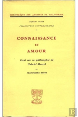 Bertrand.pt - Connaissance Et Amour. Essai Sur La Philosophie De Gabriel Marcel