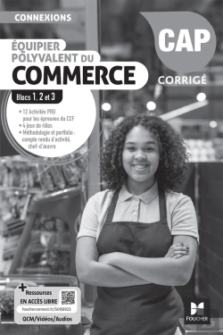 Bertrand.pt - Connexions : Équipier Polyvalent Du Commerce : Blocs 1, 2, 3 ; Cap ; Corrigé