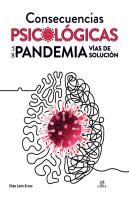Consecuencias Psicologicas De La Pandemia. Vias De Solucion