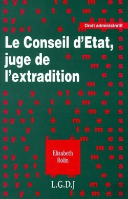 Bertrand.pt - Conseil D'Etat, Juge Extradition