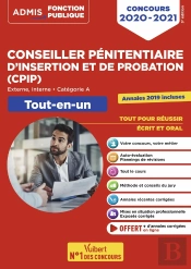 Conseiller Pénitentiaire D'Insertion Et De Probation (Cpip) ; Catégorie B ; Tout-En-Un