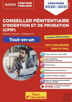 Bertrand.pt - Conseiller Pénitentiaire D'Insertion Et De Probation (Cpip) ; Catégorie B ; Tout-En-Un