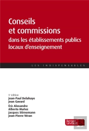 Conseils Et Commissions Dans Les Établissements Publics Locaux (5e Édition)