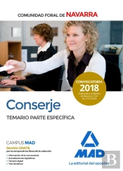 Conserje De La Comunidad Foral De Navarra. Temario Parte Específica