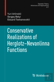 Conservative Realizations Of Herglotz-Nevanlinna Functions