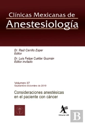 Consideraciones Anestésicas En El Paciente Con Cáncer