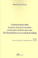 Consideraciones Sobre La Merces, In Pecunia Numerata, En La Locatio-Conductio Operarum: Del Derecho