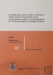 Considerações Gerais Sobre a Literatura Tradicional de Transmissão Oral