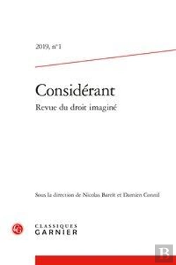 Bertrand.pt - Considerant 2019 Revue Du Droit Imagine, N  1 - Varia