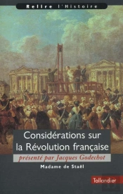 Considerations Sur La Revolution Francaise