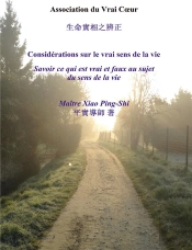 Considerations Sur Le Vrai Sens De La Vie