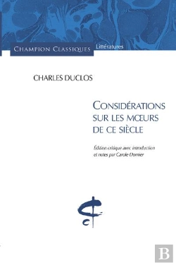 Bertrand.pt - Considerations Sur Les Moeurs De Ce Siecle