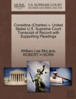 Bertrand.pt - Considine (Charles) V. United States U.S. Supreme Court Transcript Of Record With Supporting Pleadings