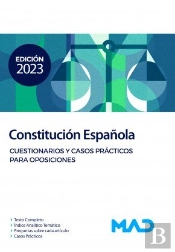 Constitucion Española Cuestionarios Y Casos Practicos Para