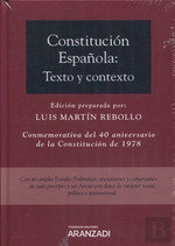 Constitución Española: Texto Y Contexto (Papel + E-Book)