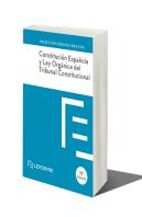 Constitucion Española Y Lotc 10ª Ed