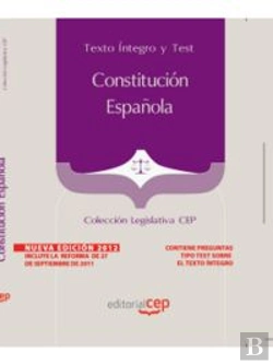 Bertrand.pt - Constitución Española.Texto Íntegro Y Test. Colección Legislativa Cep