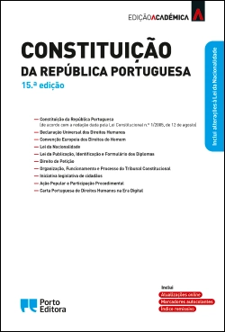 Bertrand.pt - Constituição da República Portuguesa - Edição Académica