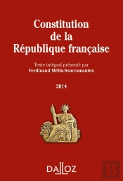Constitution De La République Francaise 2014 ; 12e Édition