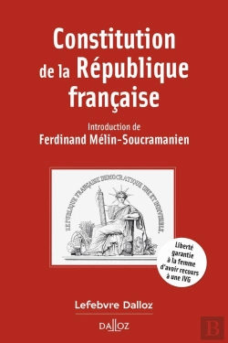 Bertrand.pt - Constitution De La République Française (22e Édition)