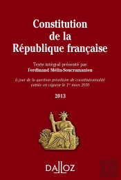 Constitution De La République Française (Édition 2013)