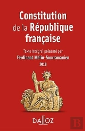 Constitution De La République Française (Édition 2018)