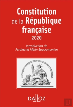 Bertrand.pt - Constitution De La République Française (Édition 2020)