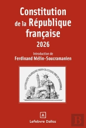 Constitution De La République Française (Édition 2026)