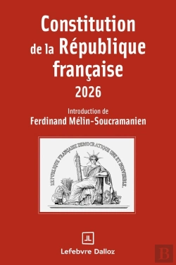 Bertrand.pt - Constitution De La République Française (Édition 2026)